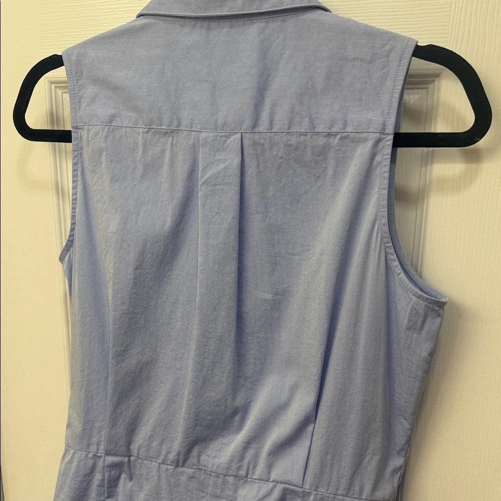 Calvin Klein Women's Light Blue Button Down Shirt 👍 like NEW 🦋 - Picture 6 of 6